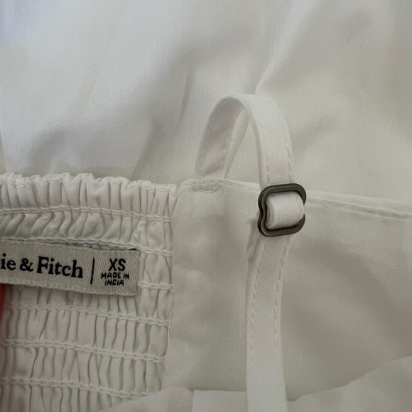 NWOT Abercrombie & Fitch white babydoll dress - XS - Picture 5 of 7